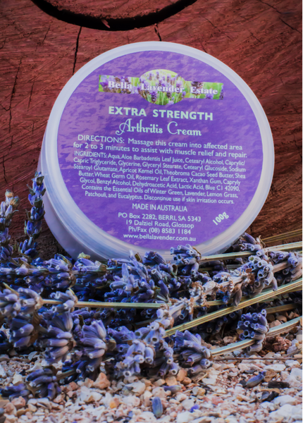 Arthritis Cream - Extra Strength - Bella Lavender Estate