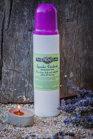 Lavender Deodorant Roll On - 125ml - Bella Lavender Estate