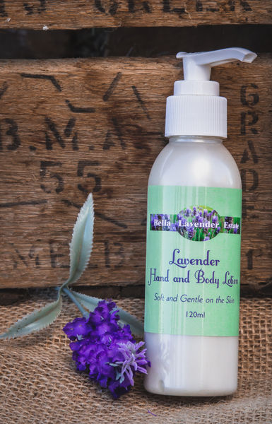 Lavender Hand & Body Lotion - 120ml - Bella Lavender Estate