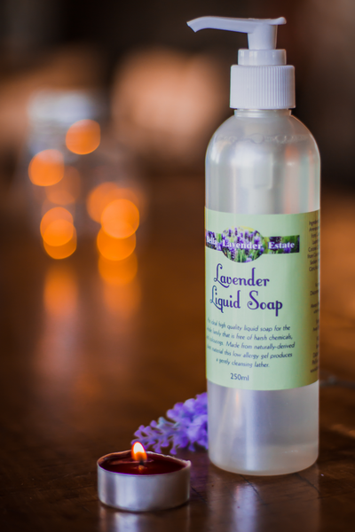 Lavender Liquid Soap - 250ml - Bella Lavender Estate